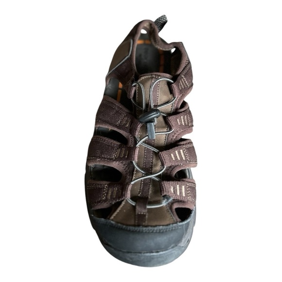 Dockers Brown Closed Toe Sandals Size 12 M Sport Sandals